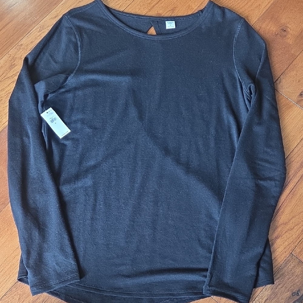 Black Long Sleeve Top